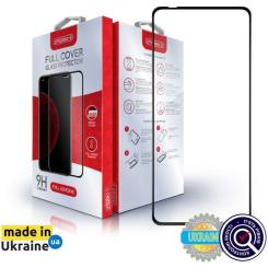 Стекло защитное Intaleo Full Glue Moto G72 Black Фото