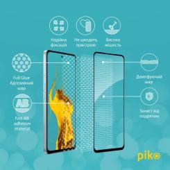 Стекло защитное Piko Full Glue Oppo A98 Black Фото 2