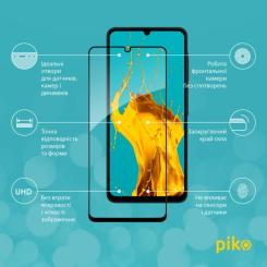 Стекло защитное Piko Full Glue Samsung A06 Black Фото 1