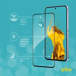 Стекло защитное Piko Full Glue Samsung A56 Black Фото 3