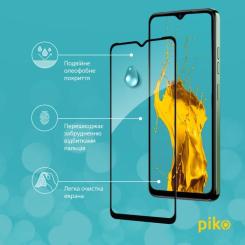 Стекло защитное Piko Full Glue Tecno Spark 10C Black Фото 3
