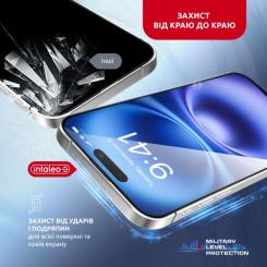 Стекло защитное Intaleo MagicBox Apple iPhone 16 PLUS Фото 4
