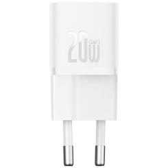Зарядное устройство Baseus GaN5 Fast Charger USB-C 20W white Фото 2