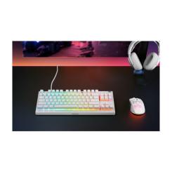 Клавиатура SteelSeries Apex 3 TKL USB UA White Фото 5