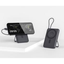 Батарея универсальная Vinga 10000 mAh 22.5W/15W/2.5W Wireless Фото 6