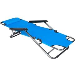 Кресло складное Voltronic 1780х600х800мм, Blue Фото 2