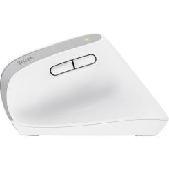 Мышка Trust Bayo+ Ergonomic Wireless/Bluetooth White Фото 3
