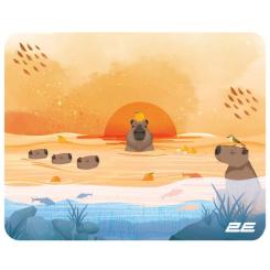 Коврик для мышки 2E Capybarra S Yellow Фото