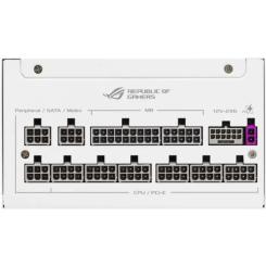 Блок питания ASUS 1000W ROG Strix Platinum White Edition Фото 9