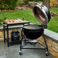 Гриль-барбекю Weber Summit Kamado E6 61 cm Black Фото 8