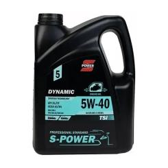 Моторное масло S-POWER DYNAMIC TSi 5W-40 5л Фото