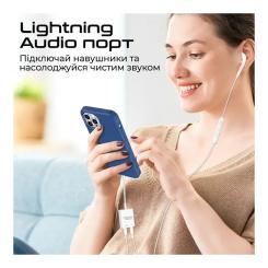 Адаптер Promate Lightning to Lightning 12W + Lightning audio Фото 6