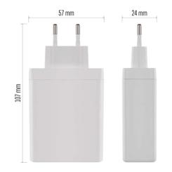 Зарядное устройство EMOS V06G120 1xUSB-A + 3xUSB-C PD120W GaN Фото 9