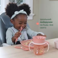 Набор детской посуды Chicco Set Pappa 12 м+ Рожевий Фото 6
