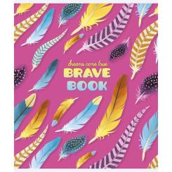 Тетрадь Школярик Brave book 12 аркушів лінія Фото