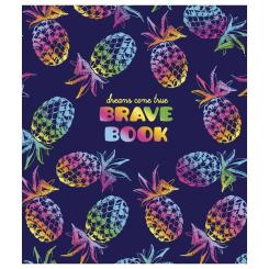 Тетрадь Школярик Brave book 12 аркушів лінія Фото 1