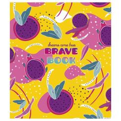 Тетрадь Школярик Brave book 12 аркушів лінія Фото 2