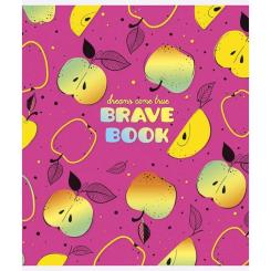 Тетрадь Школярик Brave book 12 аркушів лінія Фото 4
