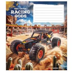 Тетрадь Школярик Modern Art, Technology 18 аркушів клітинка Фото 3