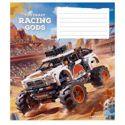 Тетрадь Школярик Modern Art, Technology 18 аркушів клітинка Фото 4