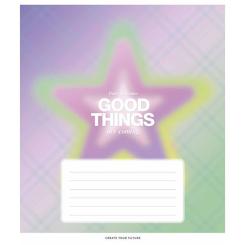 Тетрадь Школярик Good things 18 аркушів клітинка Фото 2
