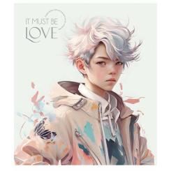 Тетрадь Школярик It must be love 48 аркушів лінія Фото 4