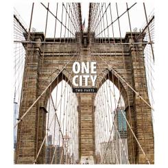 Тетрадь Школярик One city, two parts 80 аркушів клітинка Фото 3