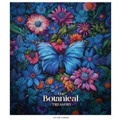 Тетрадь Школярик Botanical treasury 96 аркушів лінія Фото 4