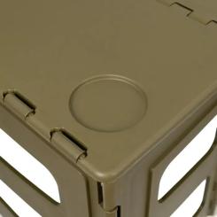 Туристический стол Tribe Camp Table High пластиковий Olive Фото 7