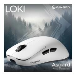 Мышка GamePro Asgard Loki Wireless/USB White Фото 4