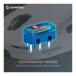 Мышка GamePro Asgard Loki Wireless/USB White Фото 6