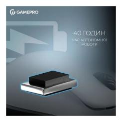 Мышка GamePro Asgard Loki Wireless/USB White Фото 8