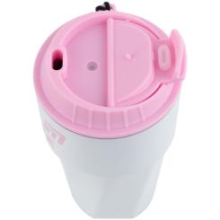 Термокружка Kite 450 мл біло-рожева Фото 1