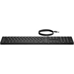 Клавиатура HP 320K USB UA Black Фото 1
