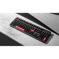 Клавиатура Lemokey Keychron X3 Red RGB USB Black Фото 3