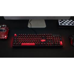 Клавиатура Lemokey Keychron X3 Red RGB USB Black Фото 4