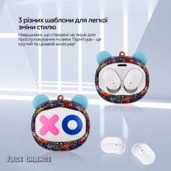 Наушники XoKo G05-face changing TWS Violet Фото 2