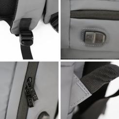 Рюкзак туристический NikiBo Essential 16л сірий Фото 6