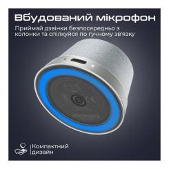 Акустическая система Promate Punch 3 Вт Silver Фото 6