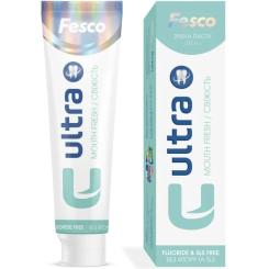 Зубная паста Fesco Ultra Mouth Fresh Свежесть 100 мл Фото 1