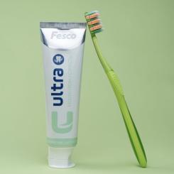 Зубная паста Fesco Ultra Mouth Fresh Свежесть 100 мл Фото 4