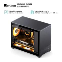 Корпус для ПК JONSBO D32 STD Black Фото 5
