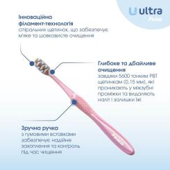 Зубная щетка Fesco Ultra Multi Brush Soft Розовая Фото 1