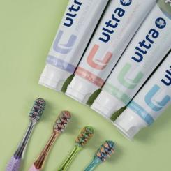 Зубная щетка Fesco Ultra Multi Brush Soft Розовая Фото 6