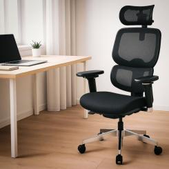 Офисное кресло Mealux D2 Air Fabric Black Фото 10