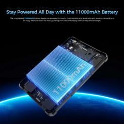 Планшет OUKITEL RT3 plus 8" 4/128GB NFC LTE Black Фото 1