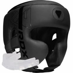 Боксерский шлем RDX F6 Kara Matte Black M Фото