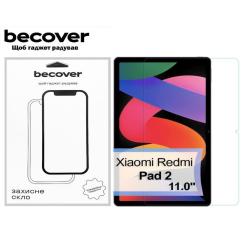 Стекло защитное BeCover Xiaomi Redmi Pad 2 11.0 Фото