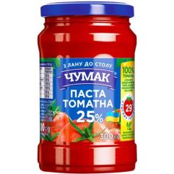 Соус Чумак Томатна паста 25% 300 г с/б Фото