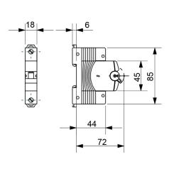 Автоматический выключатель GEWISS 1-п. 32A 6kA С Фото 1
